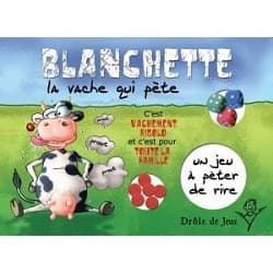 Boîte du jeu : Blanchette la Vache qui Pète