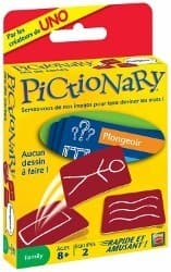 Boîte du jeu : Pictionary - Jeu de cartes