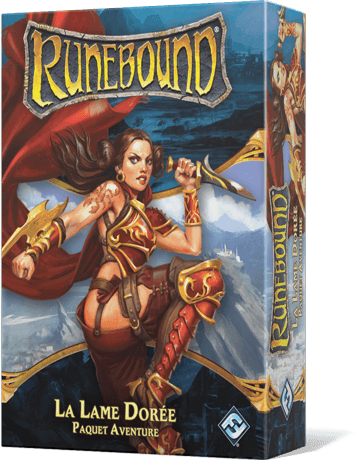 Boîte du jeu : Runebound 3ème édition, La lame dorée