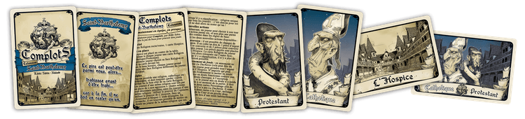 Boîte du jeu : Complots - Saint-Barthélemy