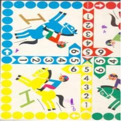 Boîte du jeu : Les petits chevaux