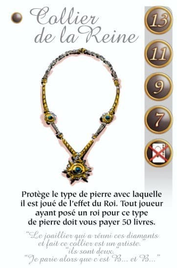 Boîte du jeu : Le Collier de la Reine