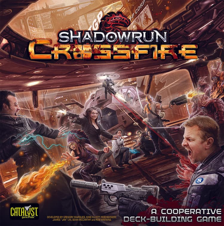 Boîte du jeu : Shadowrun : crossfire