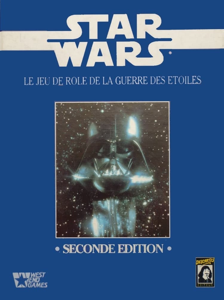 Boîte du jeu : Star Wars Le Jeu de rôle de la Guerre des Etoiles - Seconde Edition - RPG D6