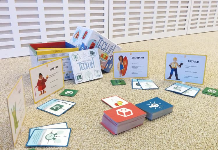 Boîte du jeu : Tech it!