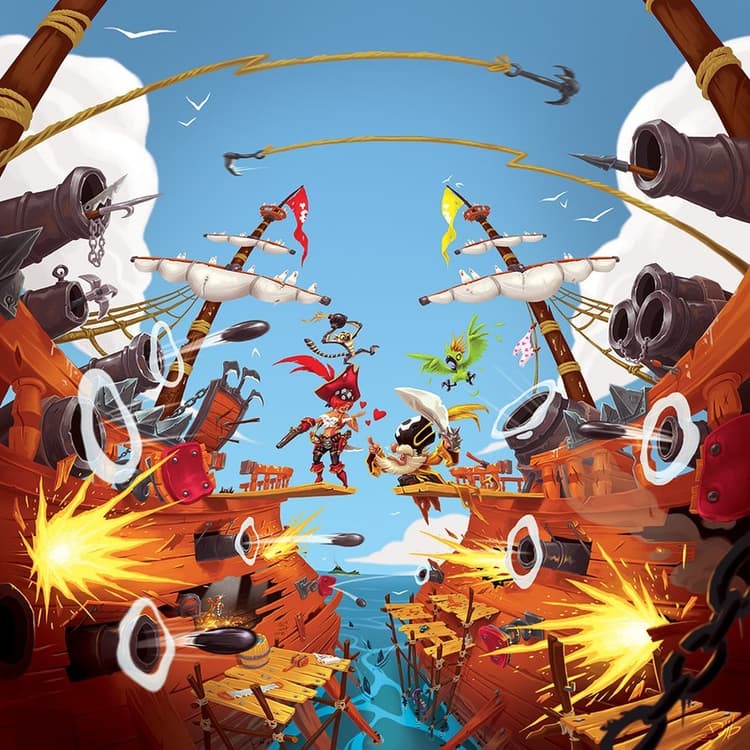 Boîte du jeu : Sabordage