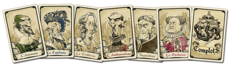 Boîte du jeu : Complots