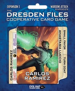 Couverture de The Dresden Files Cooperative Card Game - Wardens Attack