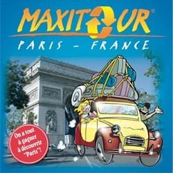 Boîte du jeu : Maxitour Paris - France
