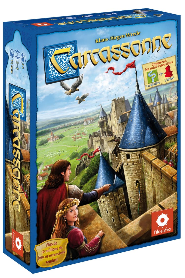 Boîte du jeu : Carcassonne
