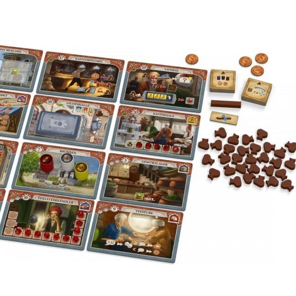 Boîte du jeu : Istanbul : Moka et Bakchich