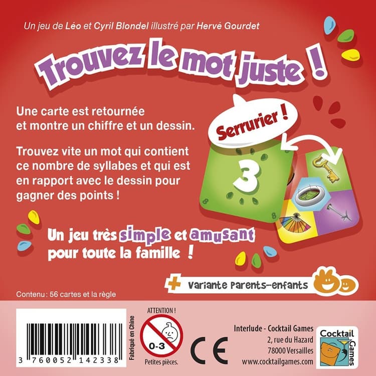 Boîte du jeu : Pile Poil