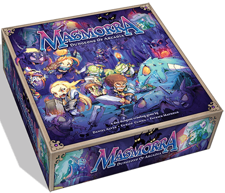 Boîte du jeu : Masmorra : Les Donjons d'Arcadia