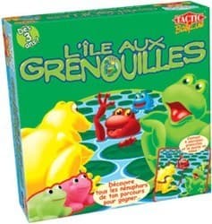 Boîte du jeu : L'île aux Grenouilles
