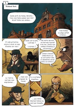 Couverture de Sherlock Holmes & Moriarty associés