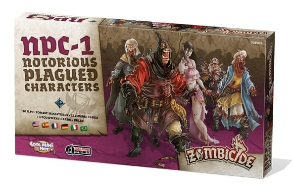 Boîte du jeu : NPC-1 Notorious Plagued Characters