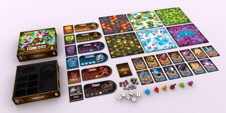 Boîte du jeu : Titan Race