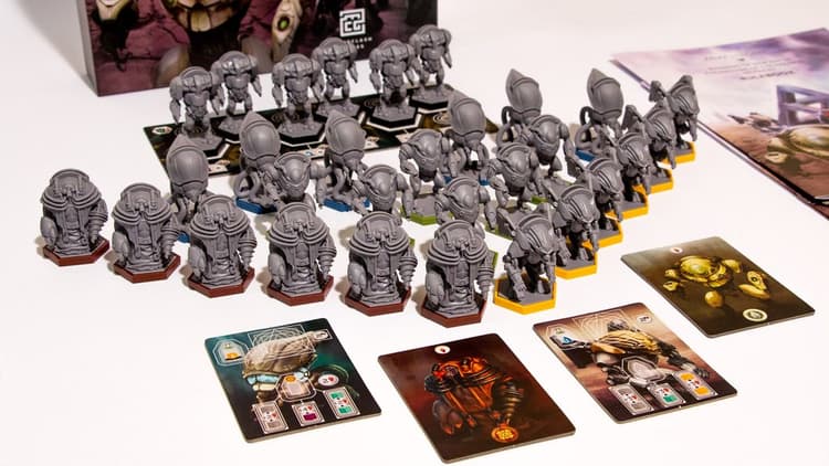 Boîte du jeu : Anachrony - Exosuit Commander Pack