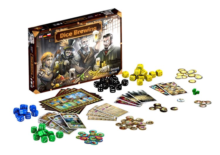 Boîte du jeu : Dice Brewing
