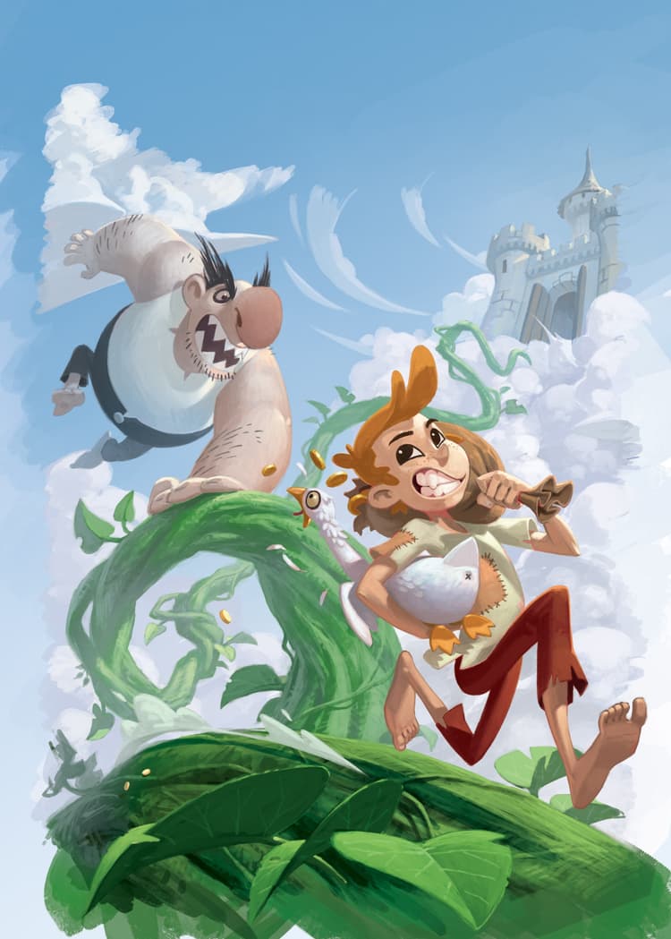 Boîte du jeu : Jack & le Haricot Magique