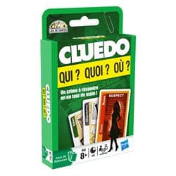 Boîte du jeu : Cluedo Qui? Quoi? Ou?