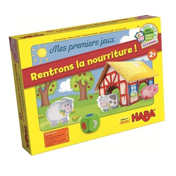 Boîte du jeu : Rentrons la nourriture