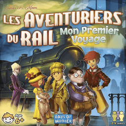 Couverture de Les Aventuriers du Rail : Mon Premier Voyage