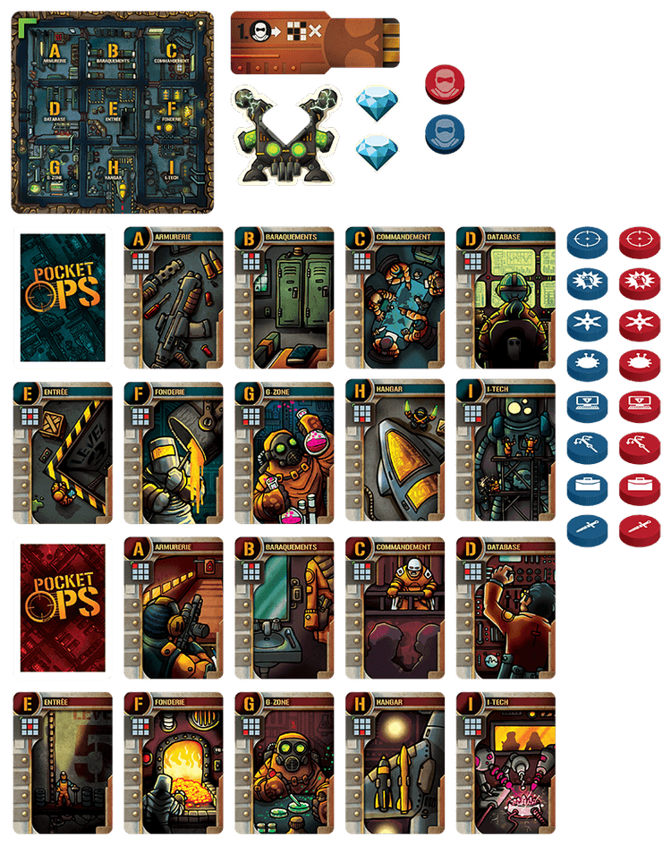 Boîte du jeu : POCKET OPS