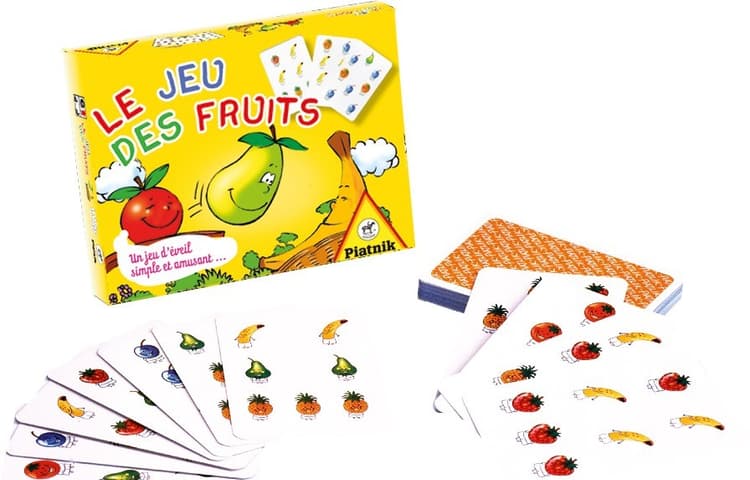 Boîte du jeu : Le jeu des fruits