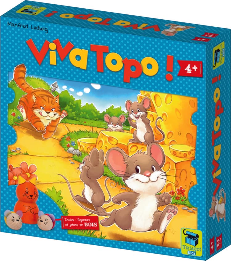 Boîte du jeu : Viva Topo
