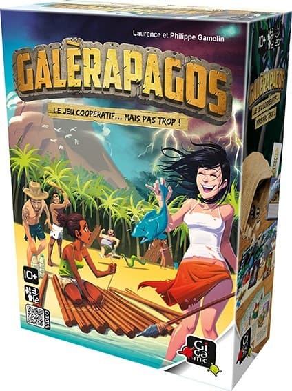 Boîte du jeu : Galèrapagos
