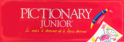 Boîte du jeu : Pictionary junior