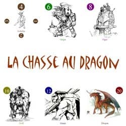 Couverture de La Chasse au Dragon