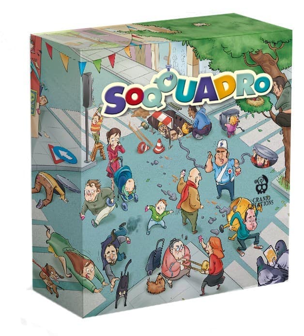 Boîte du jeu : Soqquadro