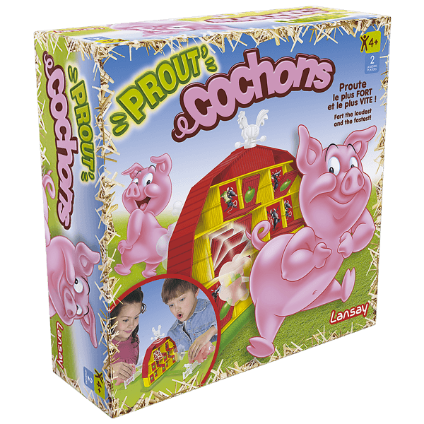 Boîte du jeu : Prout' Cochons