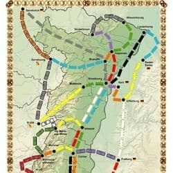 Couverture de Les Aventuriers du Rail : Extension Alsace