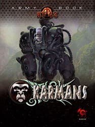 Boîte du jeu : Army book AT-43 : Karmans