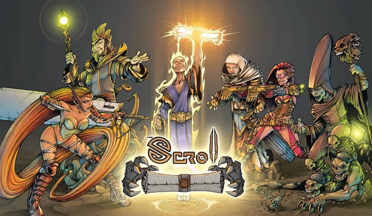 Boîte du jeu : THE SCROLL