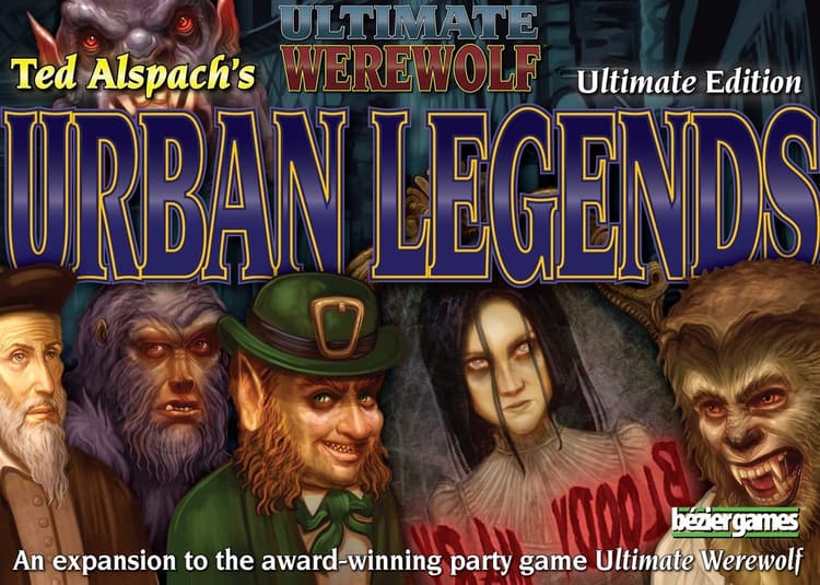 Boîte du jeu : Ultimate Werewolf: Urban Legends
