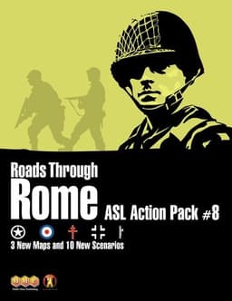 Couverture de ASL Action Pack #8 : Roads Through Rome