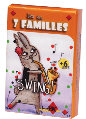 Boîte du jeu : Jeu des 7 familles : Swing !