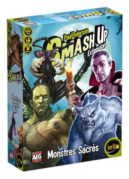 Couverture de Smash Up : Monstres sacrés