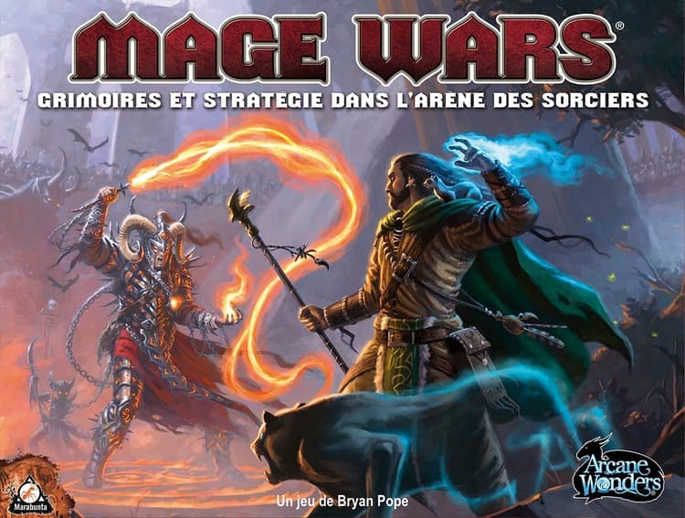 Boîte du jeu : Mage Wars