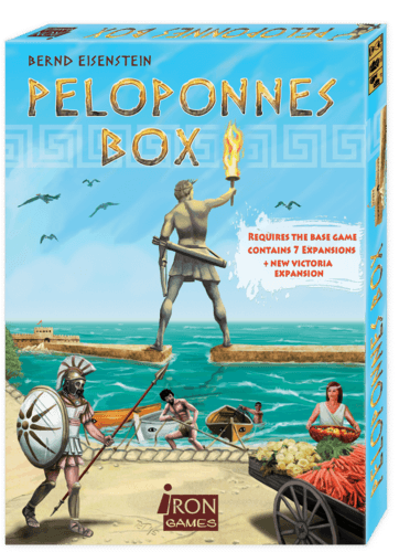 Boîte du jeu : Peloponnes - Extension "Peloponnes Box"