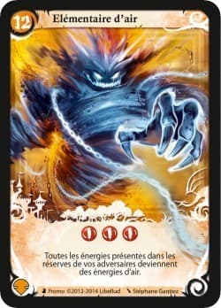 Boîte du jeu : Seasons - Goodie - Carte "Élémentaire d'air / Air Elemental"