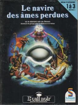 Couverture de L'Œil Noir - Le Navire des Âmes Perdues