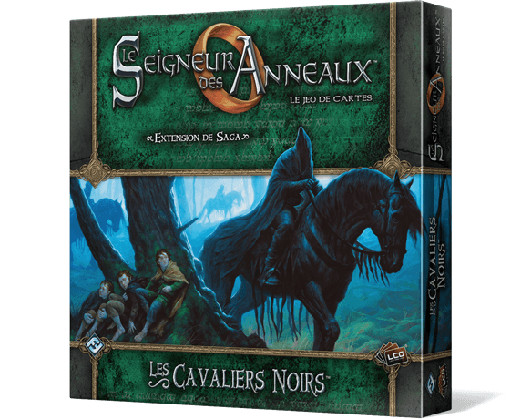Boîte du jeu : Le Seigneur des Anneaux JCE : Les Cavaliers Noirs