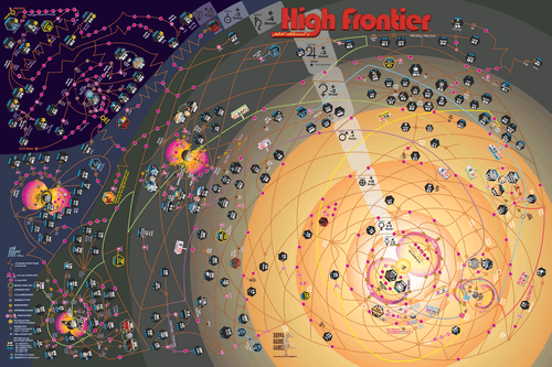 Boîte du jeu : High Frontier 3ième Edition