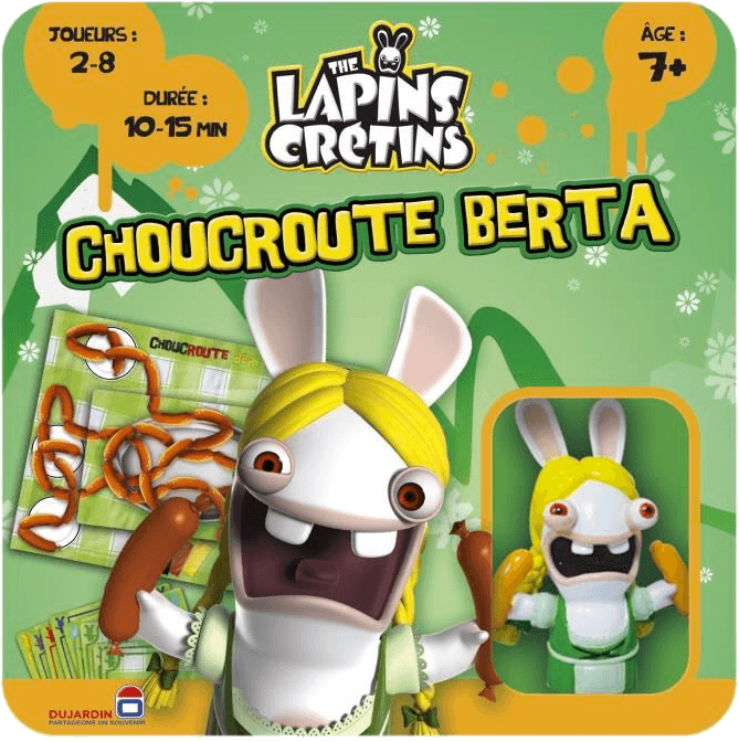 Boîte du jeu : Lapins Crétins - Choucroute Berta