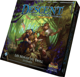 Couverture de Descent : Les Marais du Troll